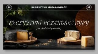 Prémiové holandské sýry pro ty, kteří si potrpí na kvalitu bez kompromisů. Pečlivě vybrané chutě, dokonalé zpracování a...