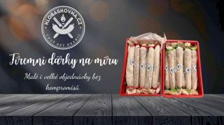 55 salámů připravených pro jednoho firemního zákazníka. U nás zvládneme malé i velké objednávky, dárkové balíčky na míru i...